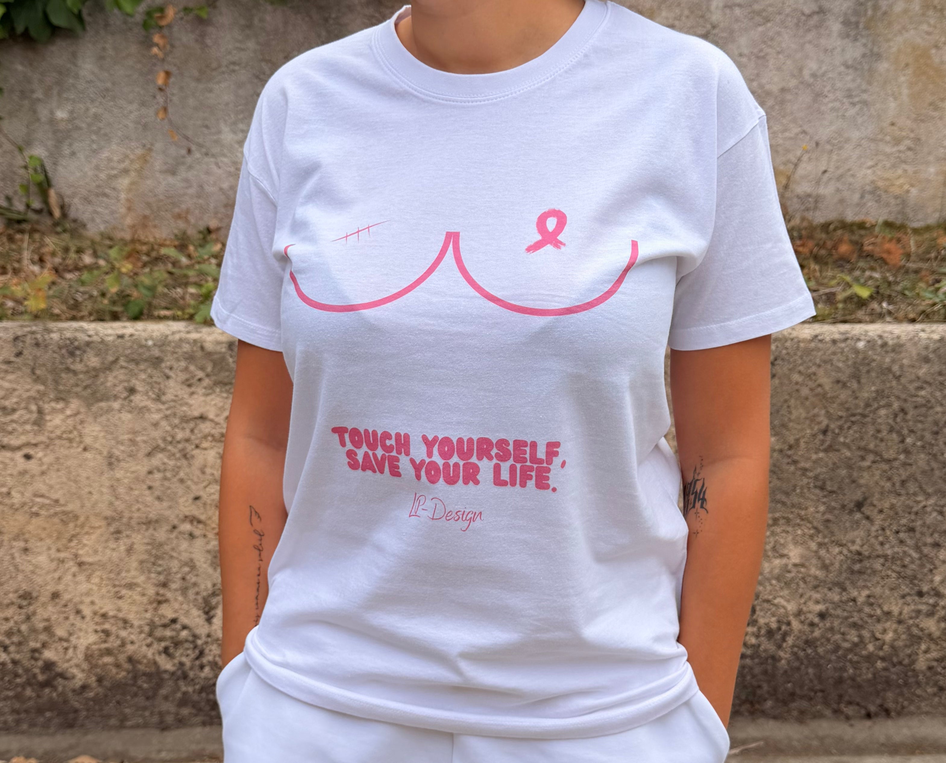 Tee-Shirt Unisexe Octobre Rose (5€ reversé à la fondation ARC pour la recherche contre le cancer du sein)